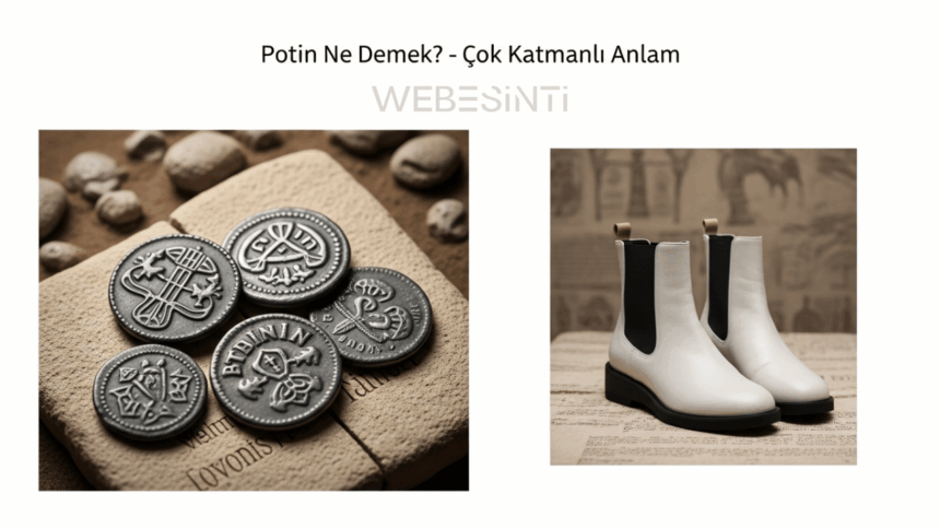 Potin Ne Demek? Potin Kelimesinin Kökeni ve Kullanımı