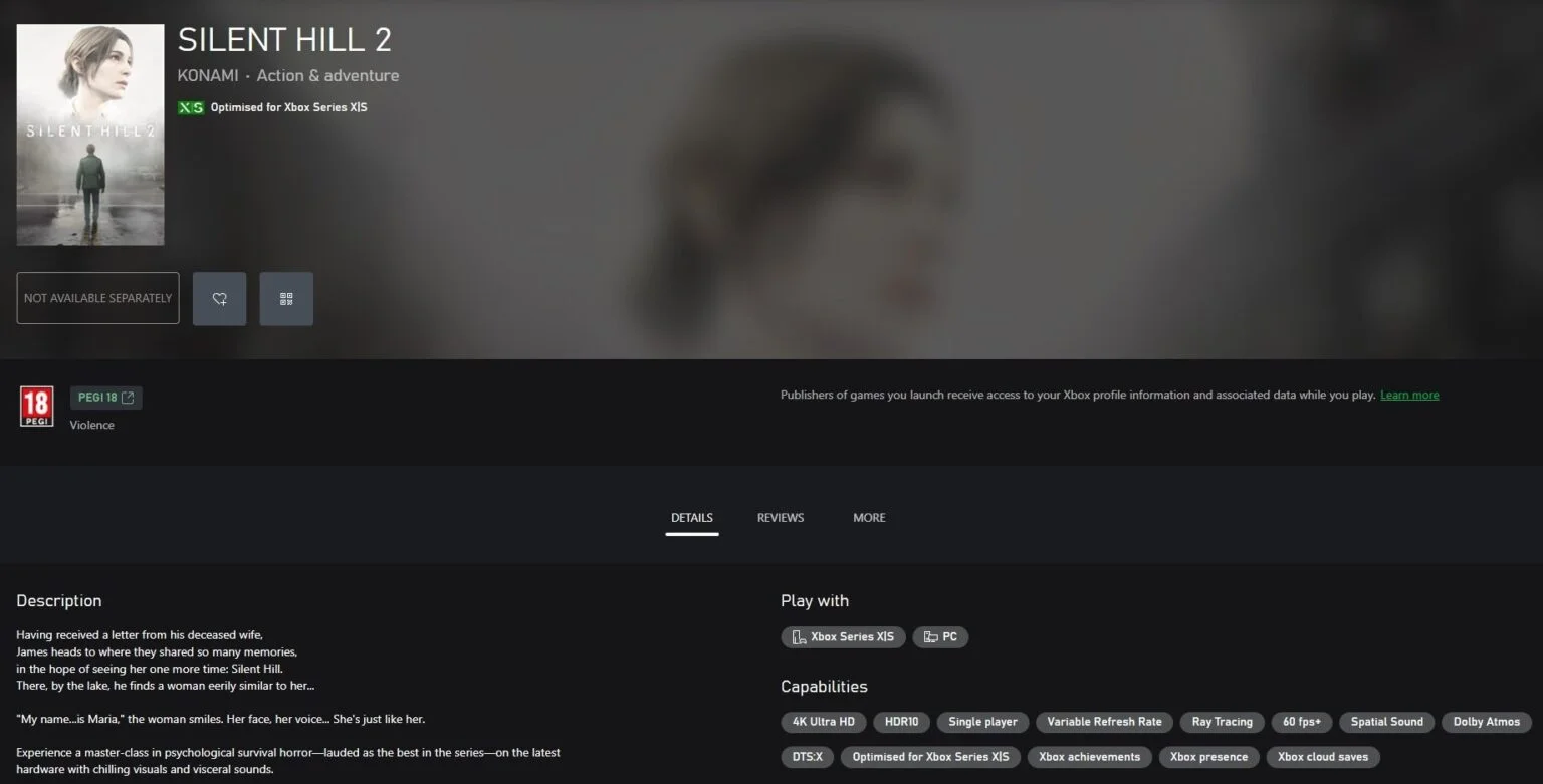 Silent Hill Xbox Çıkış Tarihi: 21 Kasım 2025