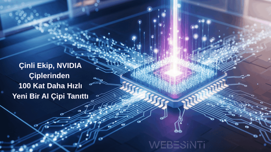 Çinli Ekip, NVIDIA Çiplerinden 100 Kat Daha Hızlı Yeni Bir AI Çipi Tanıttı