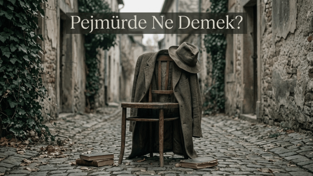Pejmürde Ne Demek? Anlamı, Kökeni ve Şiirde Kullanımı