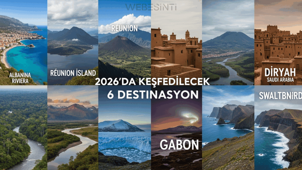 2026’da Mutlaka Görülmesi Gereken 6 Destinasyon