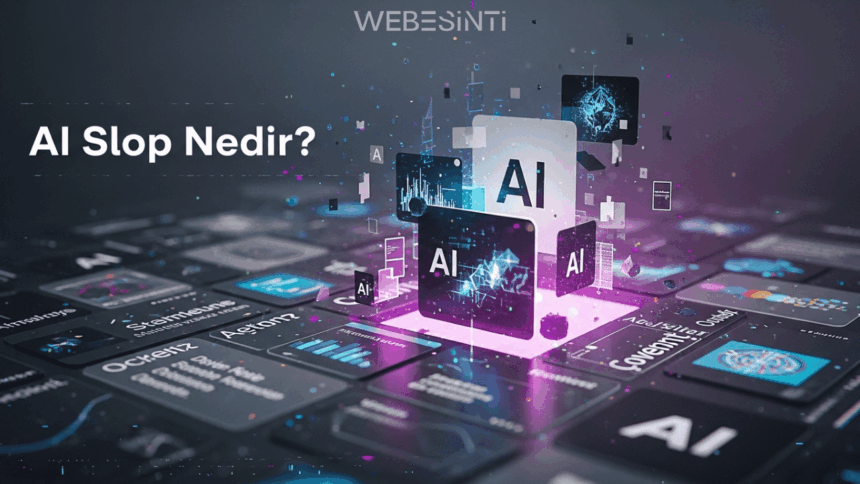 AI Slop Nedir? İnternetteki “Hızlı ve Kalitesiz” AI İçeriğine Dair Rehber