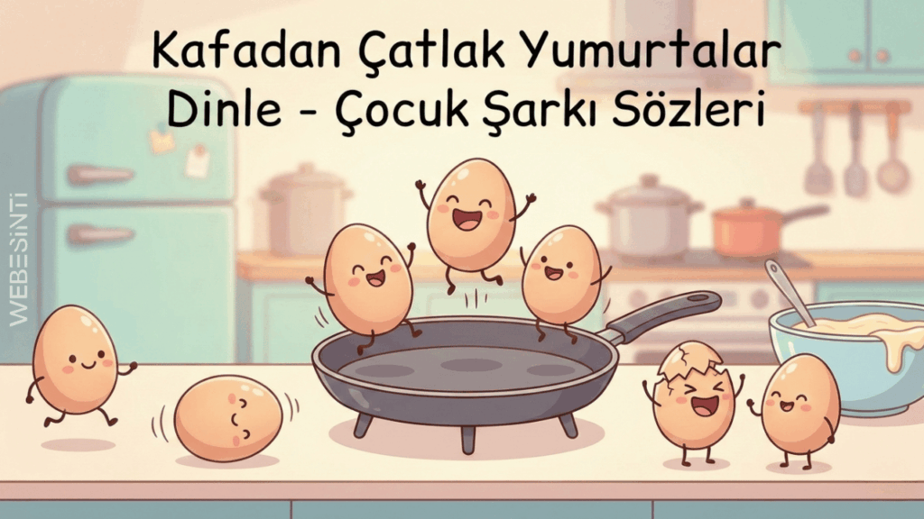 Kafadan Çatlak Yumurtalar – Çocuk Şarkı Sözleri ile Eğlenceli Bir Mutfak Macerası