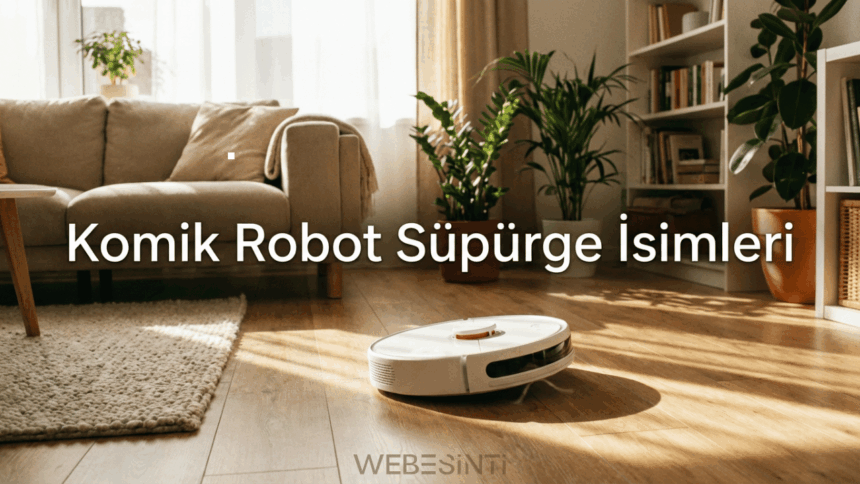 Komik Robot Süpürge İsimleri: Evinizin Yeni Kahramanına Unutulmaz Bir İsim Verin