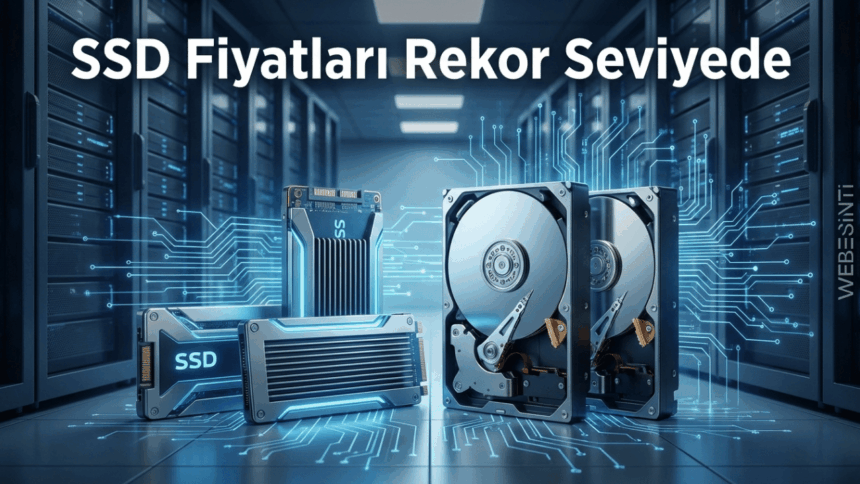 Kurumsal SSD Fiyatları HDD’ye Göre 16 Kat Daha Pahalı Hale Geldi
