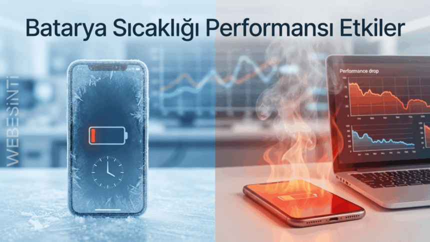 Soğukta Yavaşlayan, Oyunlarda Isınan Telefonların Nedeni: Batarya Sıcaklığının Performansa Etkisi