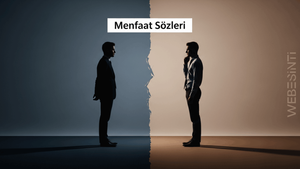Menfaat Sözleri: İnsan Doğasını ve Çıkar İlişkilerini Anlatan Derin Bir Bakış