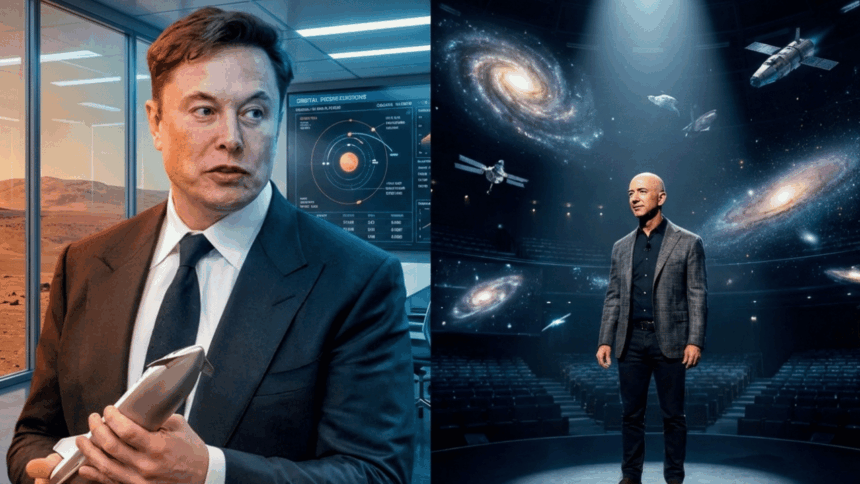 SpaceX ve Blue Origin Arasında Ay Yarışı: Milyarderlerin Rekabeti ve İnsanlı Ay Görevleri