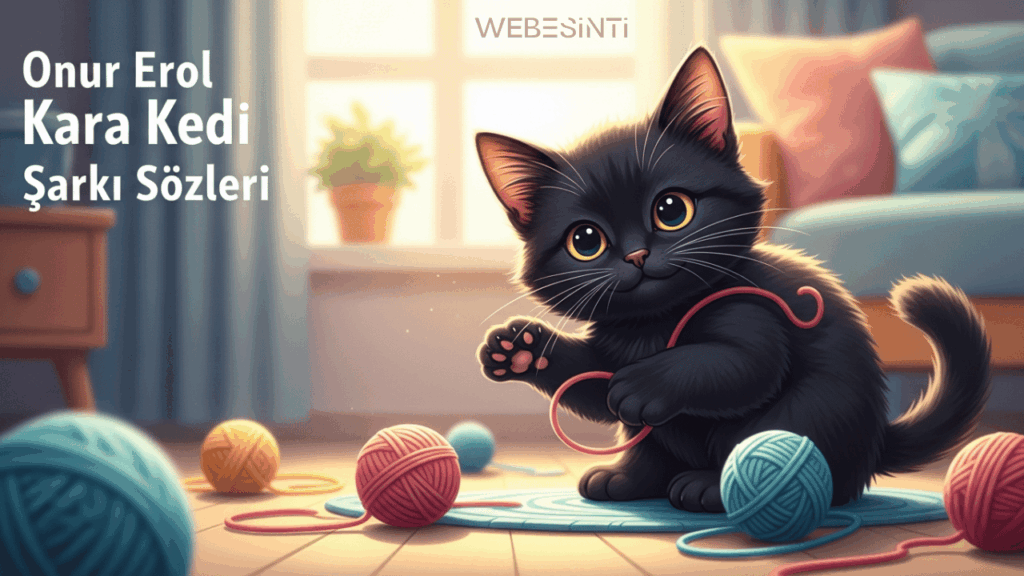 Onur Erol Kara Kedi Şarkı Sözleri – Eğlenceli ve Sevimli Çocuk Şarkısı