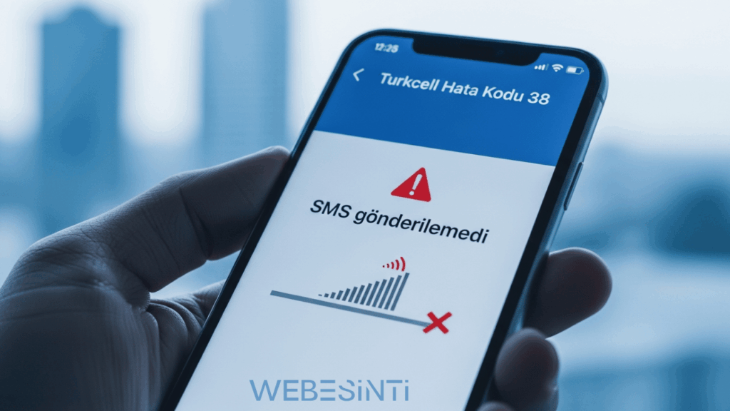 Turkcell SMS Gönderemiyorum: Hata Kodu 38 Çözümü Nedir?