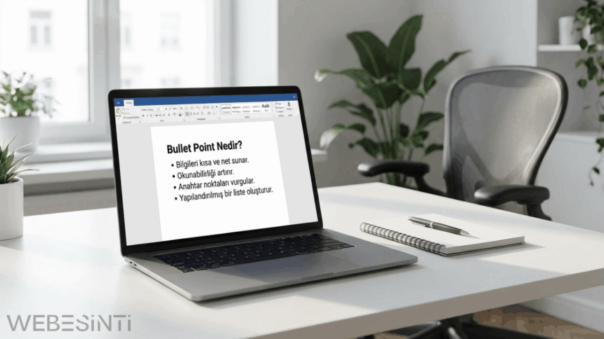 Bullet Point Nedir? Nasıl ve Neden Kullanılır?