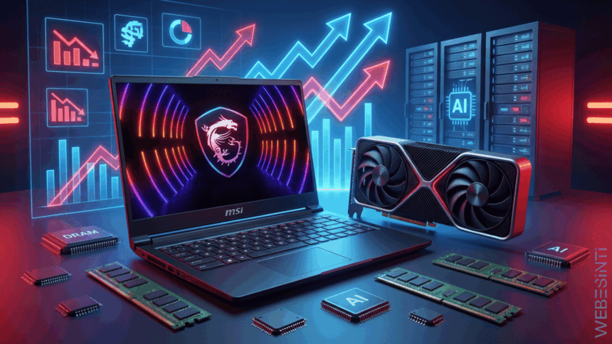 MSI, Bellek Krizi Nedeniyle Fiyat Artışı ve Yeni Satış Stratejisi Planlıyor