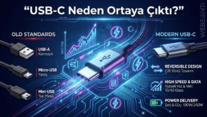 USB-C Neden Gerekli Oldu? Eski USB Türleri Günlük İşler İçin Yeterli Değil miydi?