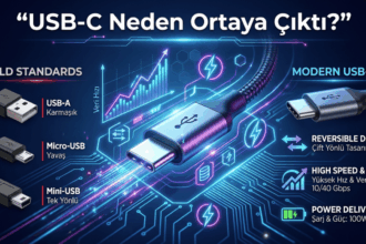 USB-C Neden Gerekli Oldu? Eski USB Türleri Günlük İşler İçin Yeterli Değil miydi?