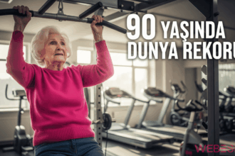 90 Yaşında İnanılmaz Rekor! 2 Dakika 52 Saniye Havada Asılı Kaldı