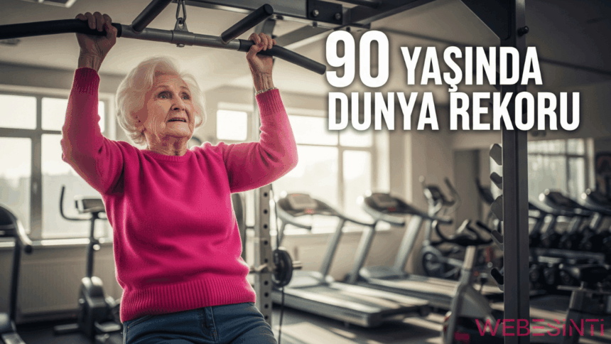 90 Yaşında İnanılmaz Rekor! 2 Dakika 52 Saniye Havada Asılı Kaldı