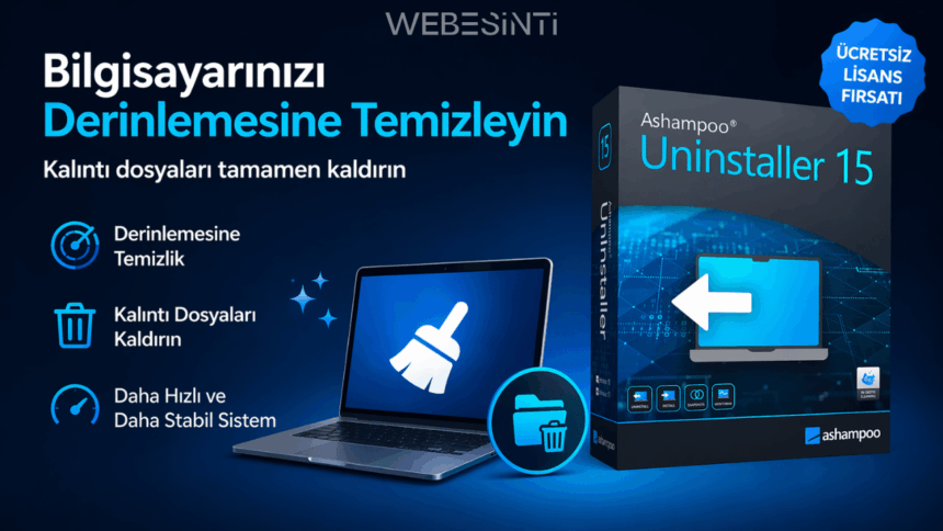 Ashampoo UnInstaller 15 Ücretsiz Lisans Key Fırsatını Kaçırmayın!