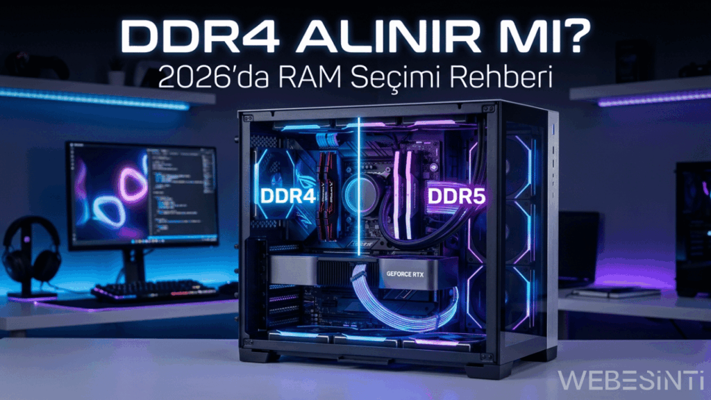 2026’da DDR4 RAM Alınır mı? Fiyatlar ve Gelecek Planları Kararı Zorlaştırıyor