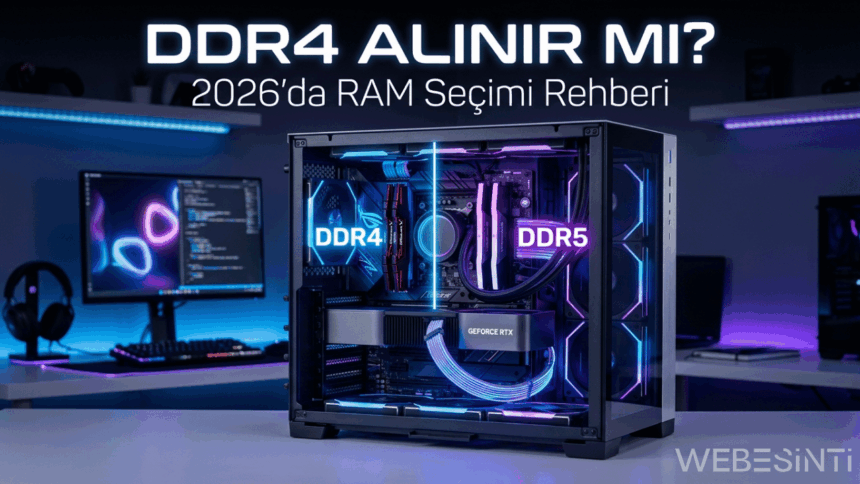 2026’da DDR4 RAM Alınır mı? Fiyatlar ve Gelecek Planları Kararı Zorlaştırıyor