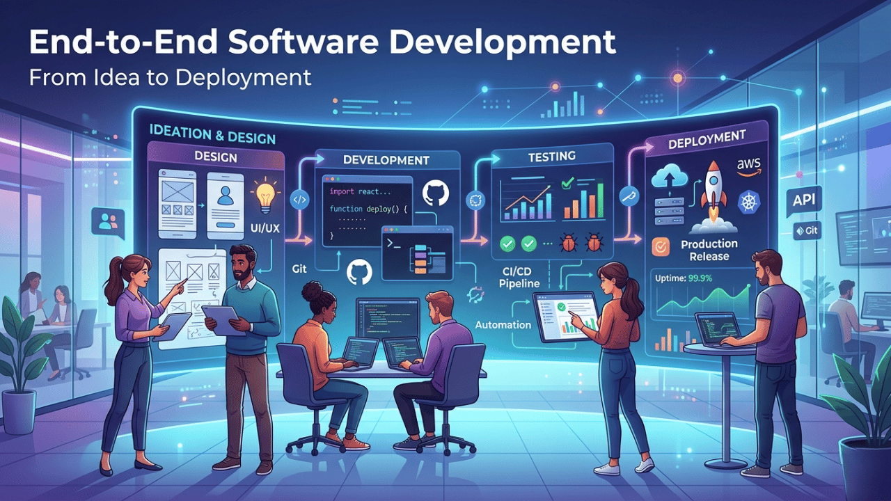 END to End Software Development: the strongest Solution - Webesinti