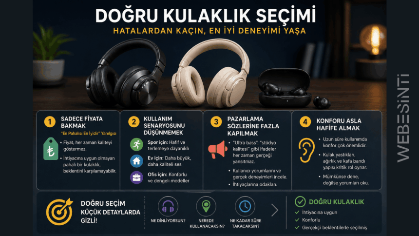 Kulaklık Alırken Herkesin Yaptığı 3 Büyük Hata (Sakın Sen Yapma!)