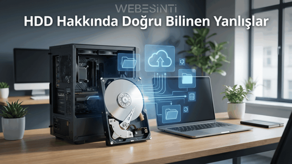 Sabit Diskler Hakkında Doğru Bilinen 3 Yanlış - Artık İnanmayı Bırakın!