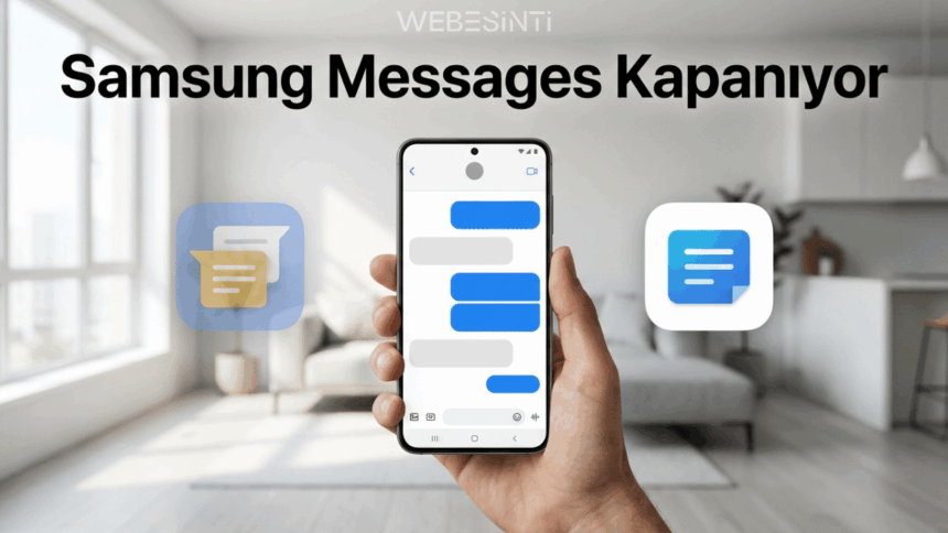 Samsung Messages Uygulaması Kapanıyor (Temmuz 2026)📱