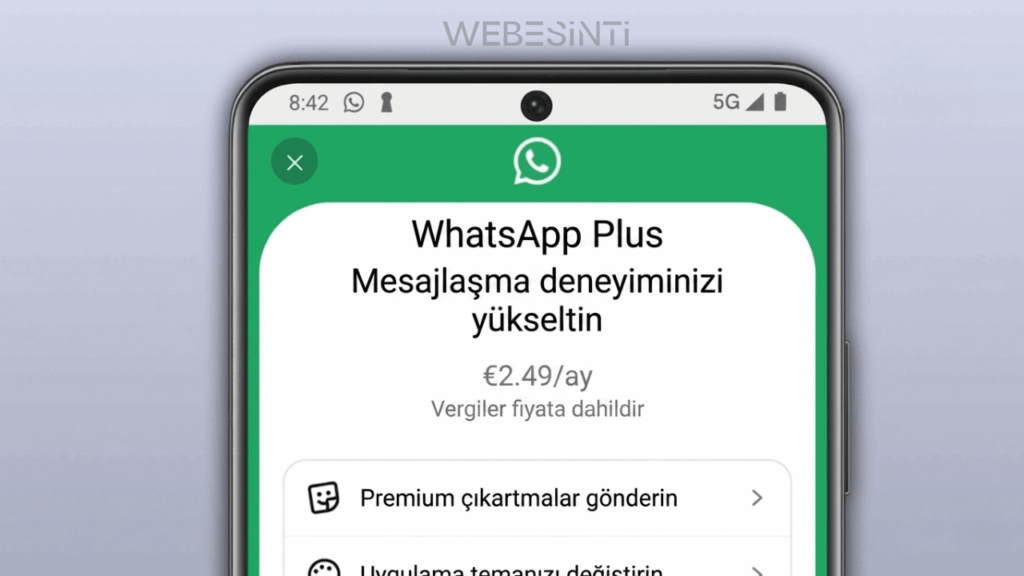 WhatsApp Artık Ücretli mi Oluyor? Yeni “Plus” Özelliği Herkesi Şaşırttı