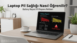 Windows 11 Battery Report - Laptop Pil Durumu Öğrenme Rehberi