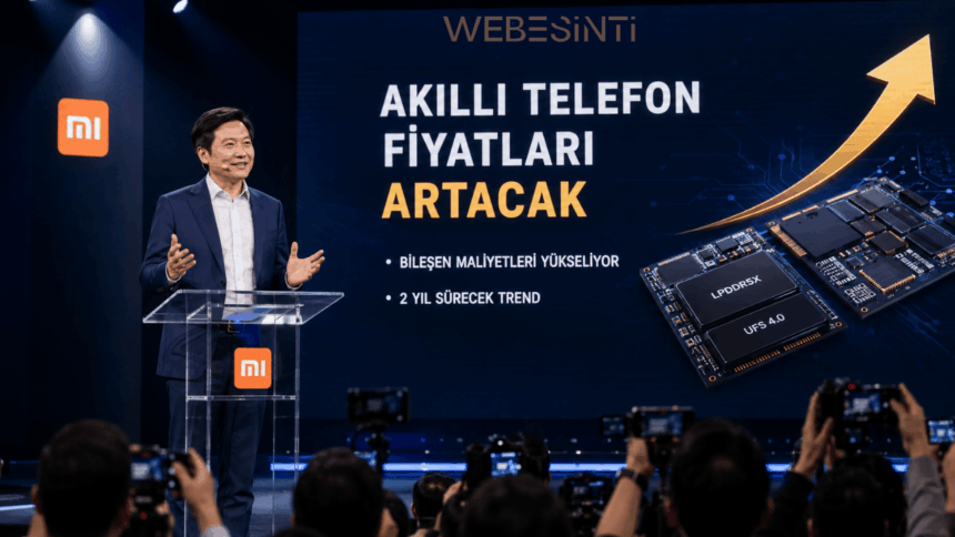Akıllı Telefonlar Pahalanıyor: Xiaomi CEO’su Yeni Artış Trendini Açıkladı