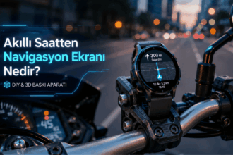 Eski Samsung Saatini Motosiklet Navigasyonuna Çevirdi: İlginç DIY Proje