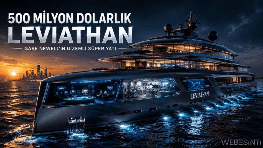 Gabe Newell’in 500 Milyon Dolarlık Süper Yatı Ortaya Çıktı: İçinde Oyun Odası Bile Var