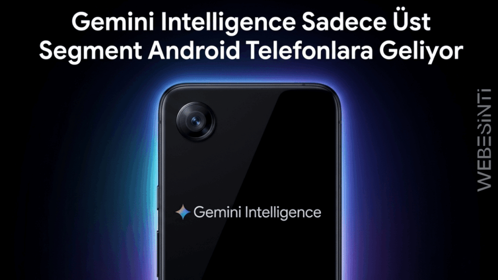 Gemini Intelligence Sadece Üst Segment Android Telefonlara Geliyor
