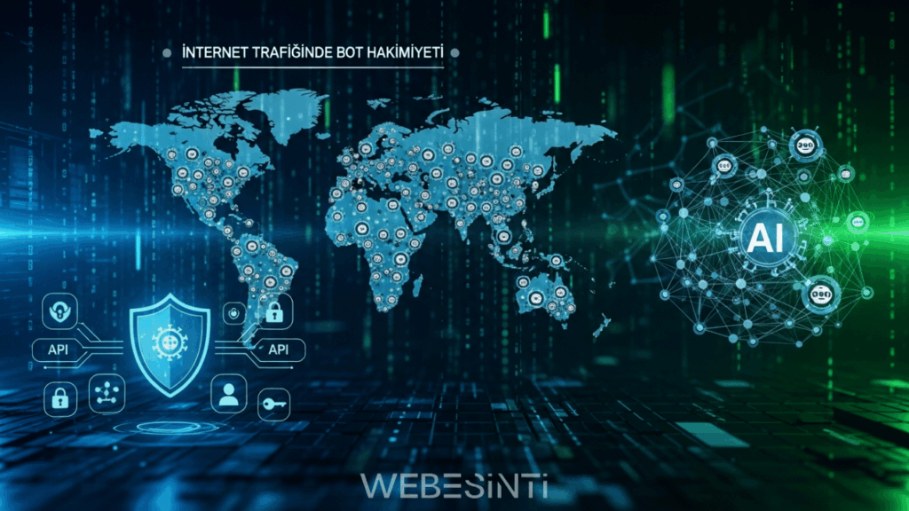 İnternet Trafiğinin Yarısından Fazlası İlk Kez Botlardan Oluştu