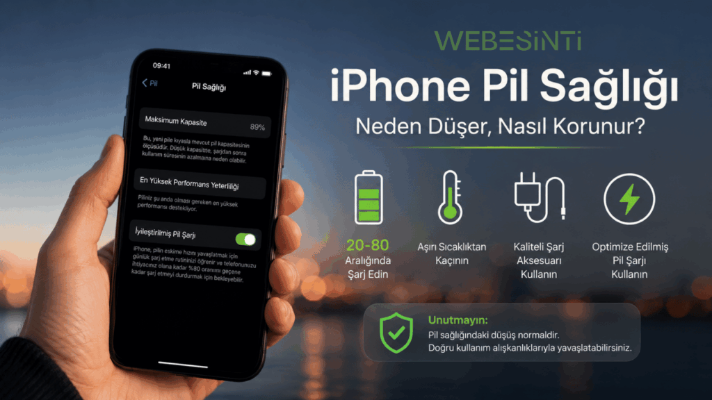 iPhone Pil Sağlığı Düşüyor Diye Panik Yapmayın: İşte Kimsenin Anlatmadığı Gerçek