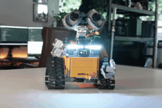 LEGO WALL-E’yi Gerçek Bir Robota Dönüştürdü: 3D Baskı ve ESP32 ile İnanılmaz Proje