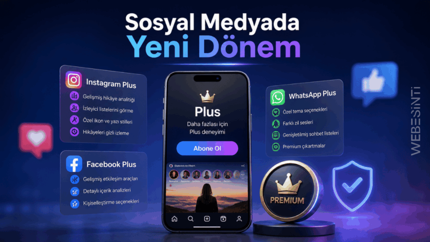 Meta’dan Yeni Hamle: Facebook, Instagram ve WhatsApp’a Ücretli “Plus” Abonelik Sistemi Geliyor