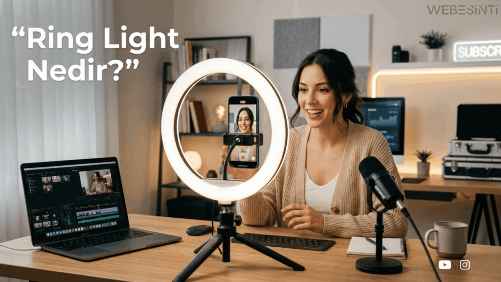 Ring Light Nedir? İçerik Üreticilerinin En Çok Kullandığı Profesyonel Işık Sistemi (Fiyatlar, Modeller ve Kullanım Rehberi)