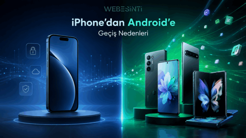 2026 Yılında Kullanıcıların iPhone’dan Android’e Geçmesinin 8 Nedeni