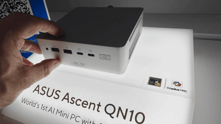 ASUS, Snapdragon X2 Elite'li Mini PC'sini Tanıttı: Mac mini'ye Yeni Rakip