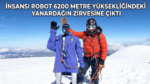 İnsansı Robot 6200 Metre Yüksekliğindeki Yanardağın Zirvesine Çıktı - Webesinti