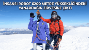 İnsansı Robot 6200 Metre Yüksekliğindeki Yanardağın Zirvesine Çıktı - Webesinti