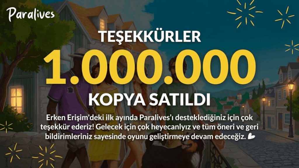 The Sims Rakibi Paralives 1 Milyon Satışı Aştı: Erken Erişimde Rekor Başarı