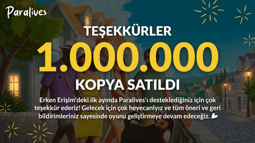 The Sims Rakibi Paralives 1 Milyon Satışı Aştı: Erken Erişimde Rekor Başarı