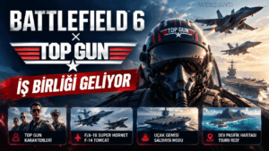 Battlefield 6 Top Gun iş birliği ile gelen yeni savaş uçakları ve dördüncü sezon güncellemesi