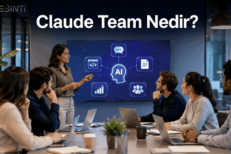Claude Team nedir? Ekip çalışması ve yapay zekâ iş birliği görseli