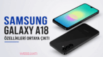 Samsung Galaxy A18'in İlk Render Görselleri Ortaya Çıktı: İşte Tasarımı ve Beklenen Özellikleri