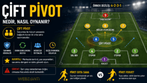 Çift pivot futbol sistemi ve 4-2-3-1 dizilişi