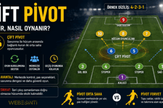 Çift pivot futbol sistemi ve 4-2-3-1 dizilişi