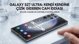 Ekranındaki çizikleri kendi kendine onaran Samsung Galaxy S27 Ultra konsept tasarımı